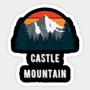 Castle Mountain Sticker